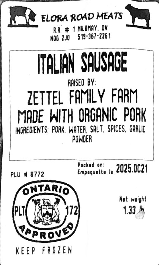 Italian Sausage | 4 per pack | ~1lb - Image 2